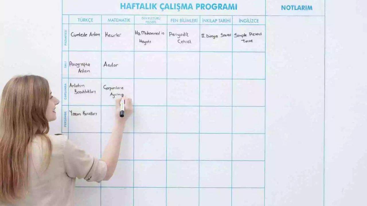 8. Sınıf Öğrencileri İçin Ders Programı Nasıl Olmalı?