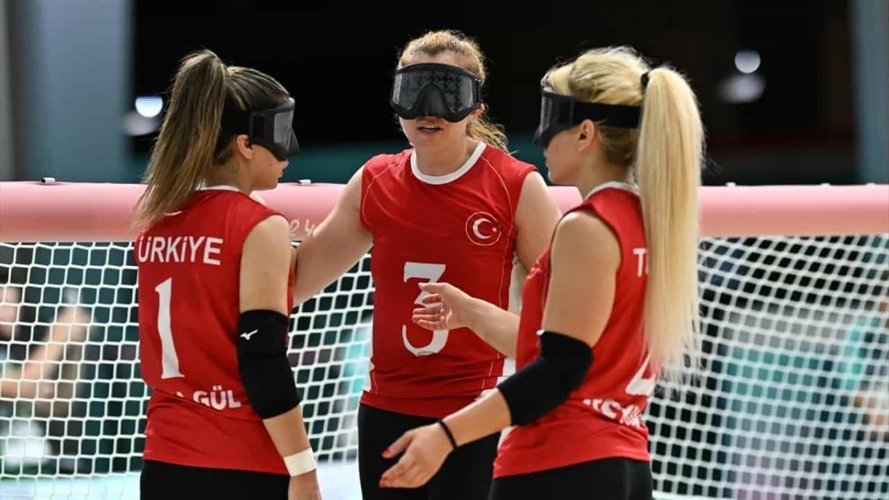 Golbol Kadın Milli Takımı, Paris 2024’te Brezilya ile 3-3 Berabere Kaldı