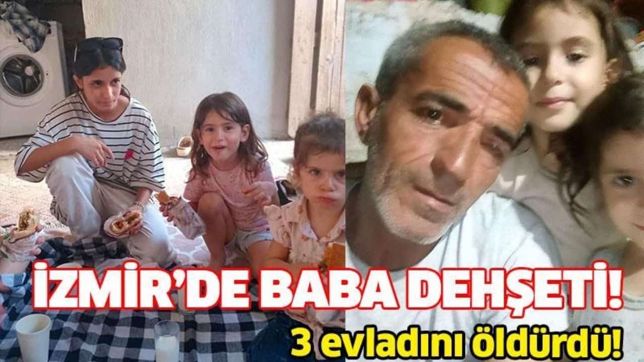 İzmir’de Dehşet: Baba Üç Çocuğunu Öldürdü, Bir Çocuk Yaralı Kurtuldu