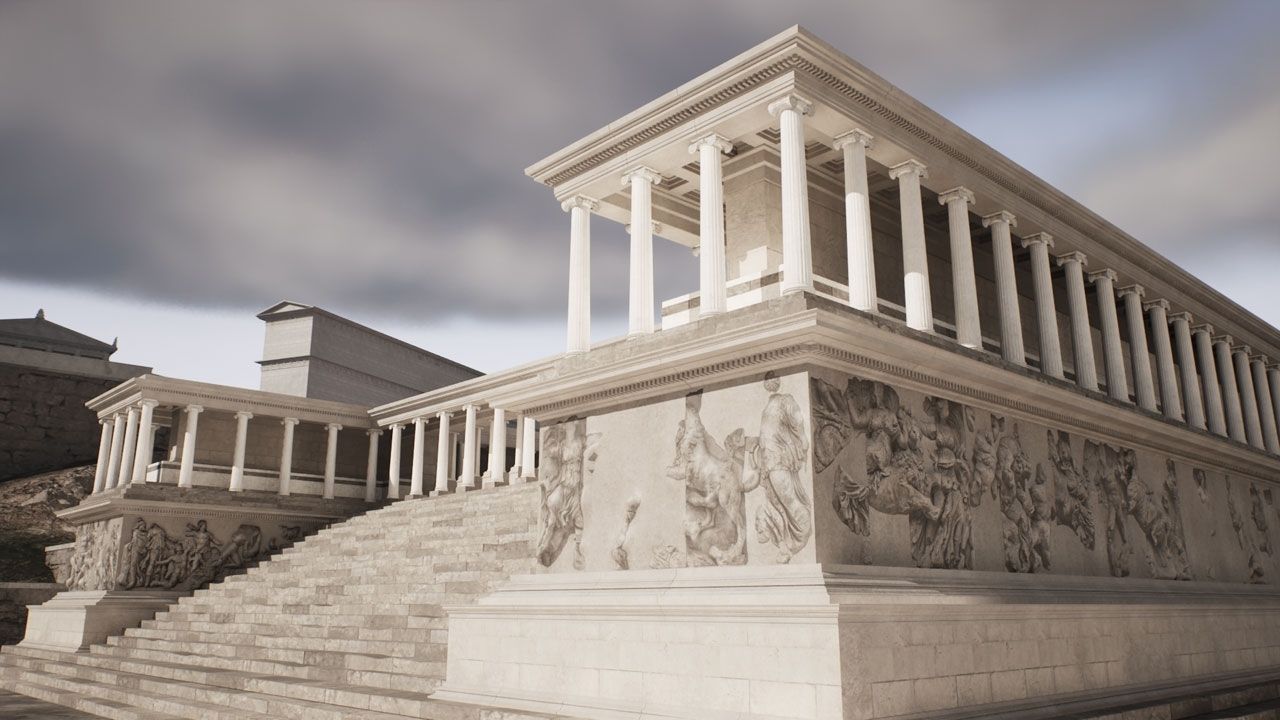 Zeus Altarı’nın Mimari Yapısı
