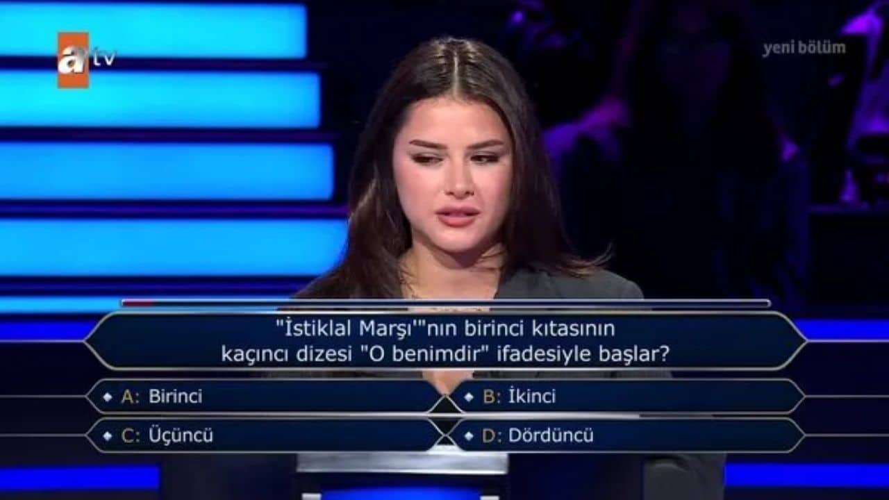 Kim Milyoner Olmak İster’de ‘İstiklal Marşı’ Sorusu Krizi! O Anlar Gündeme Damga Vurdu