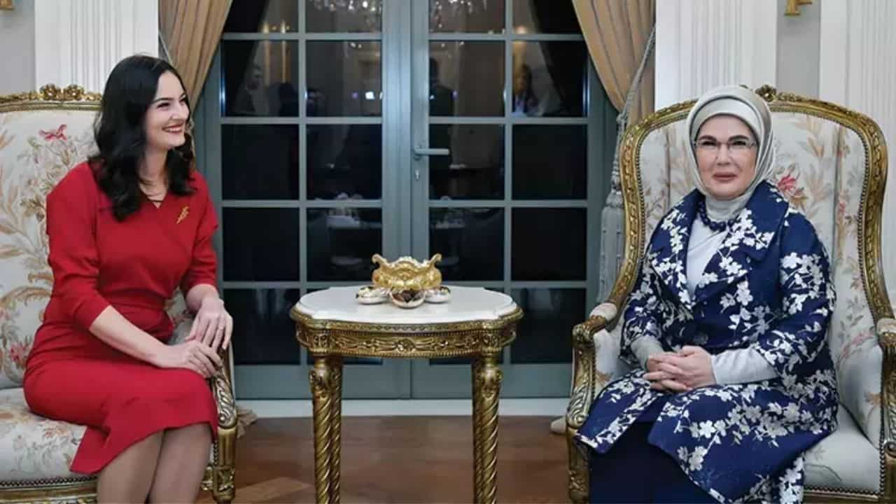 Emine Erdoğan ve Milena Milatovic Önemli Konuları Ele Aldı