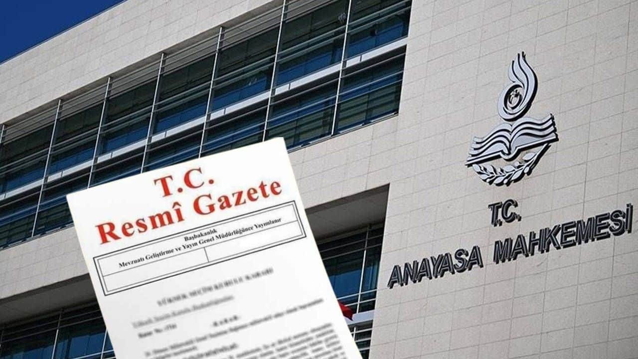 Resmi Gazete’de Yayımlandı: AYM’nin AK Parti’nin 2018 Mali Hesapları Üzerine Yaptığı Değerlendirme