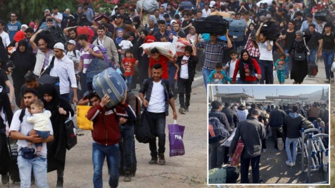 81 bin 576 suriyeli gönüllü olarak Ülkelerine döndü