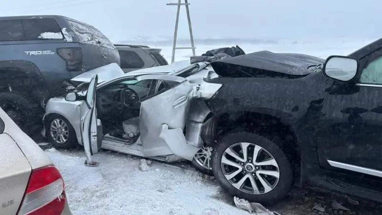 95 Araçlık Zincirleme Trafik Kazası