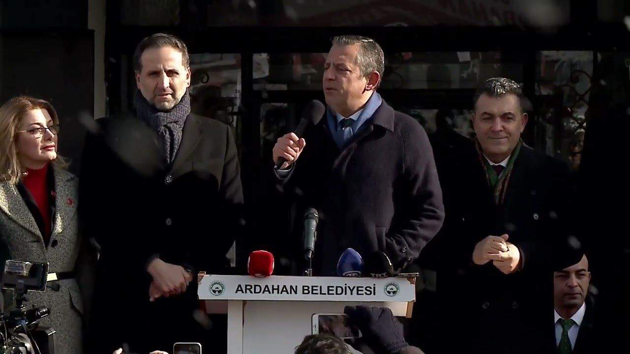 Cumhuriyet Halk Partisi Genel Başkanı Özgür Özel Ardahan’da