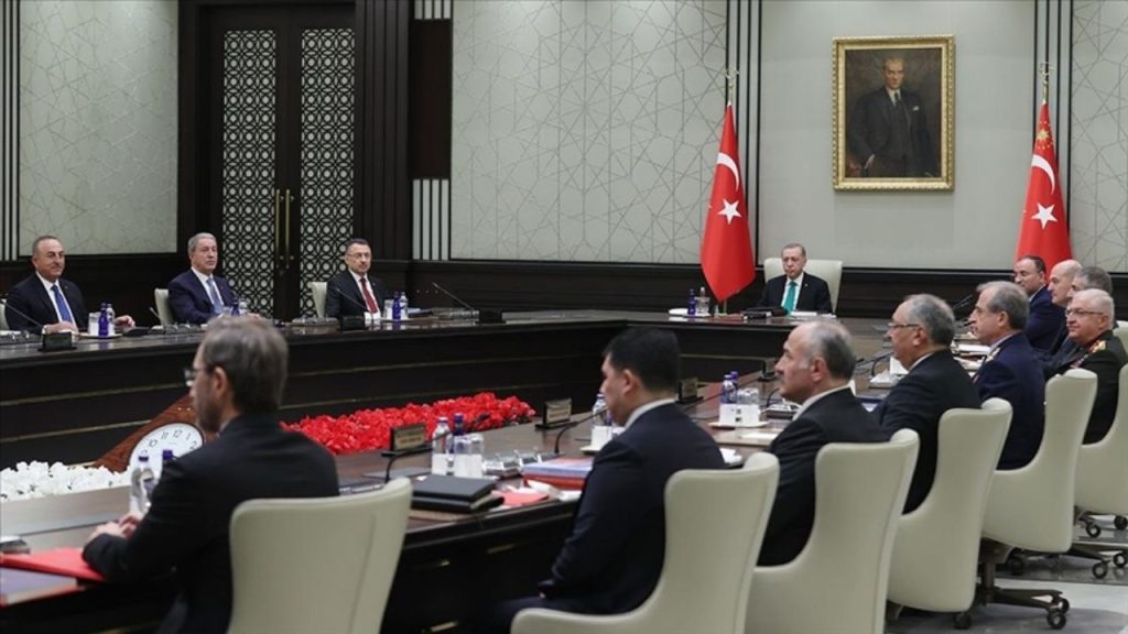 erdoğan başkanlığındaki yılın İlk mgk toplantısı gerçekleşti
