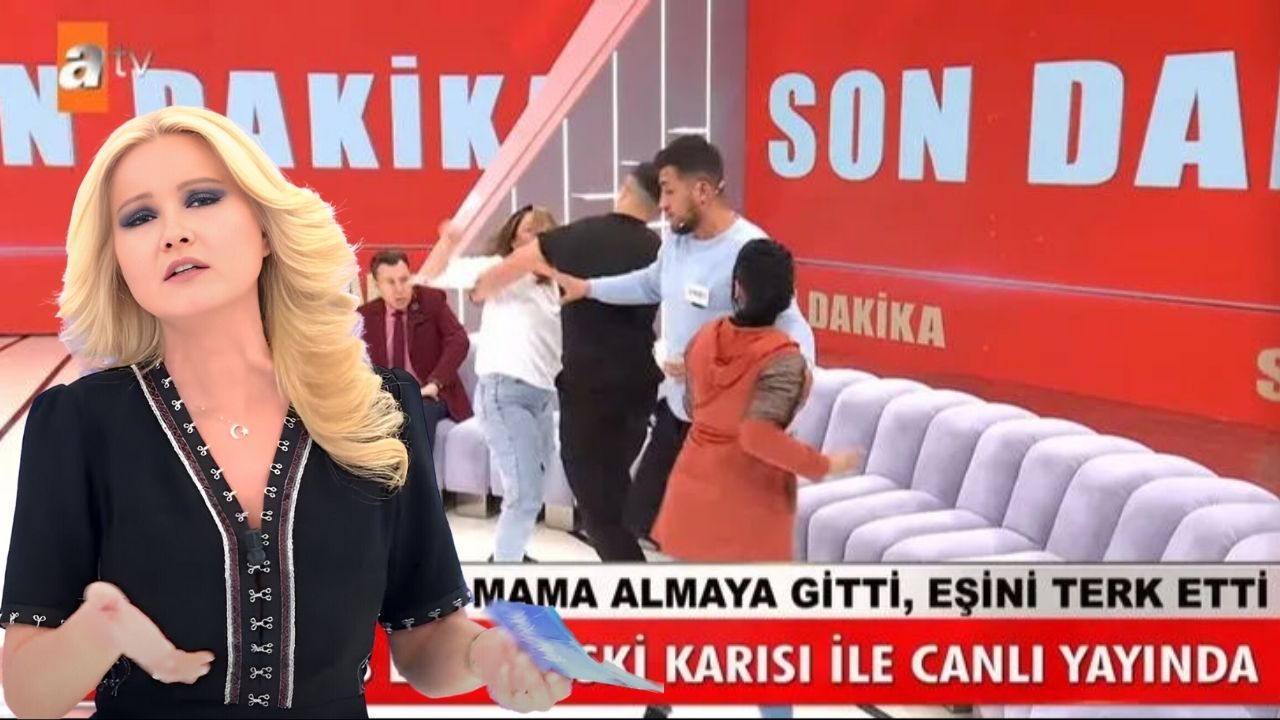 müge anlı’da gergin anlar canlı yayında ortalık karıştı! güvenlikler müdahale etti