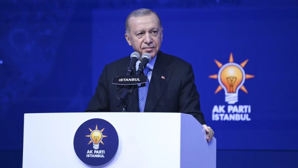 erdoğan, ak parti İstanbul İl kongresi'nde konuşuyor