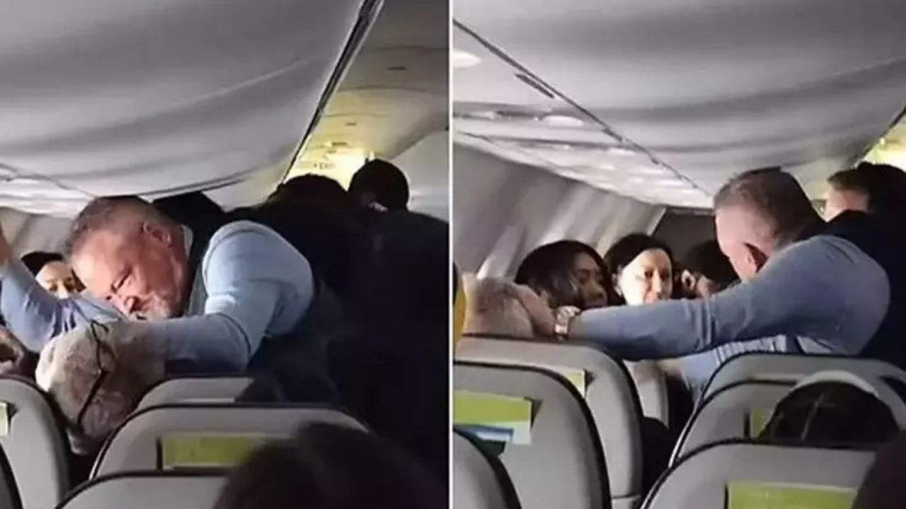 Erkek Yolcu, Psikolojik Sorunlar Nedeniyle Kadın Yolcuya Saldırdı.