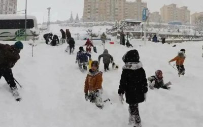 Kar Yağışı Sebebiyle 4 İlde Eğitime Ara Verildi