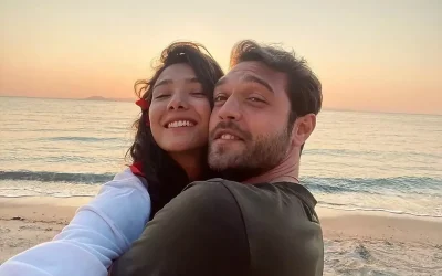 Aybüke Pusat ve Furkan Andıç, romantik anlarını paylaştı