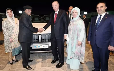 Erdoğan, Zerdari’ye Togg Hediye Etti