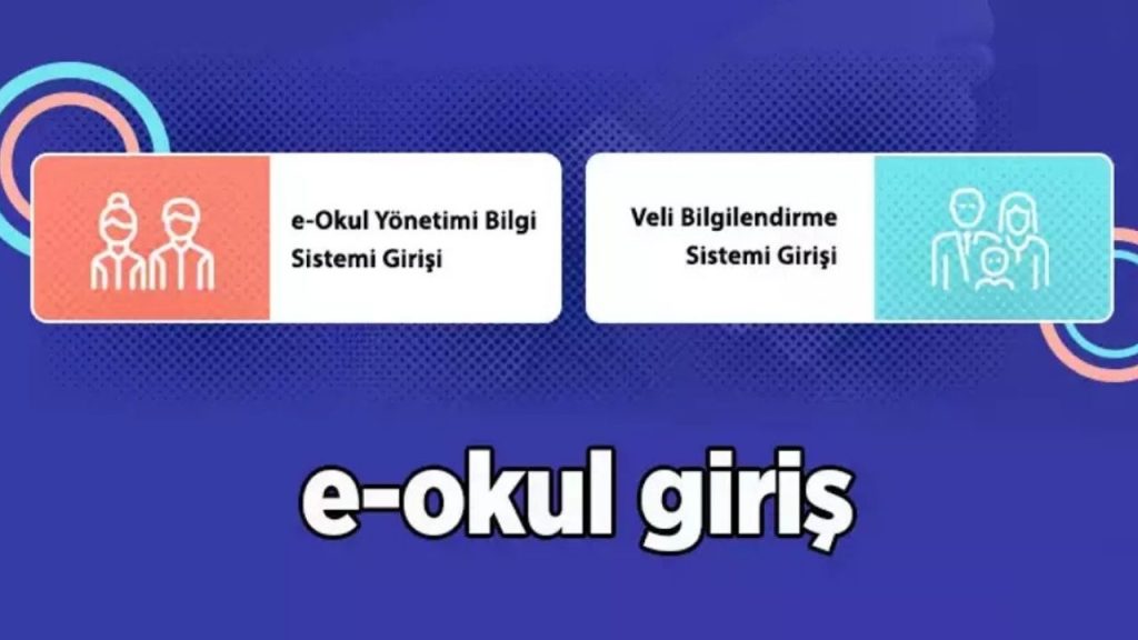 e okul girişi