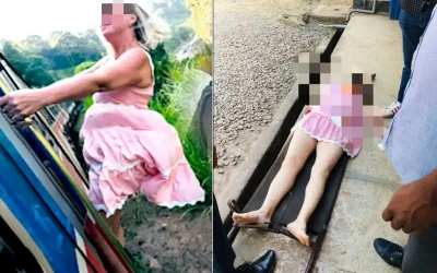Vagona sarkan kadın fotoğraf çekerken düşerek hayatını kaybetti