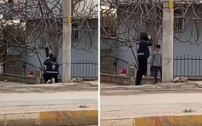 Çocuğun Polis Memurunu Etkileyen Hareketi