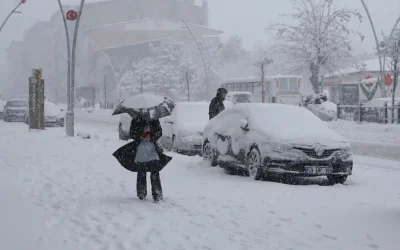 Meteoroloji, 3 il için yoğun kar yağışı uyarısında bulundu