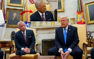 Kral Abdullah’ın Trump İle Görüşmesindeki Garip Mimikleri