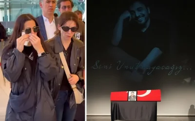 Eşiyle 18 yıl sonra Şinasi Yurtsever’e acı veda