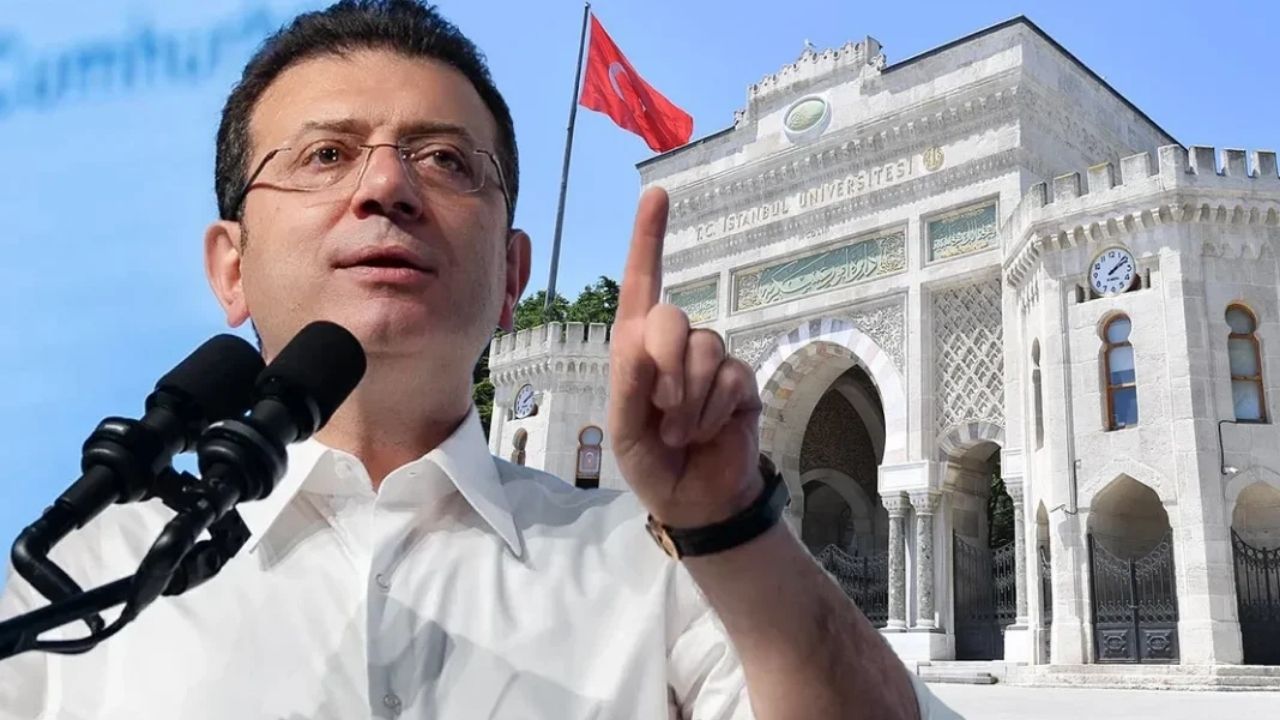 İstanbul Üniversitesi, İmamoğlu'nun diplomasını iptal etti (1)
