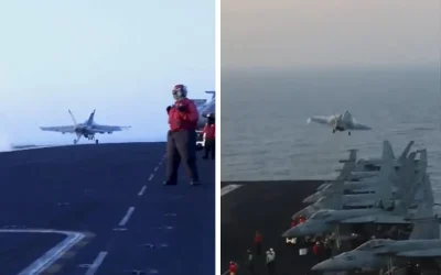 Yemen’e yapılan ABD saldırısının ilk görüntüleri