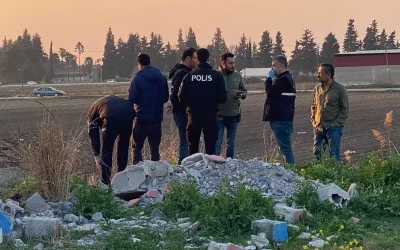 Yol kenarında araç arızası yaşayan vatandaş, insan kemikleri buldu