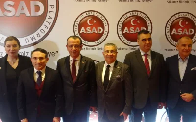 ASAD, Türkiye’ye olan bağlılığını “Aklımız, fikrimiz Türkiye” mottosuyla iftarda gösterdi.