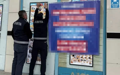Belediye tarihi ürün satan marketi mühürledi ve vatandaşı bilgilendirdi