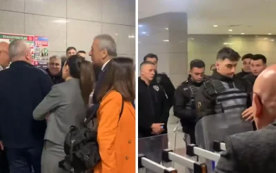 İmamoğlu gerginliği Çağlayan Adliyesi’nde patlak verdi