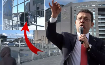 Çağlayan’da İmamoğlu alarmı! Cadde güvenlik önlemiyle kapatıldı