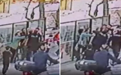 Okul müdürü ile veli arasında çatışma yaşandı