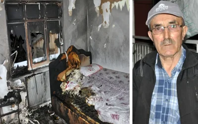 Karaman’da aynı aileye üçüncü molotof saldırısı