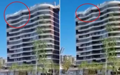 Depremde havuz suyu apartmanın içine akıp zarar verdi