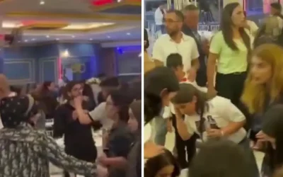 Elazığ’daki depremde yakalanan kadın düğün salonunda baygınlık geçirdi