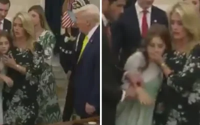 Dr. Mehmet Öz’ün akrabası bayıldı Trump konuşurken