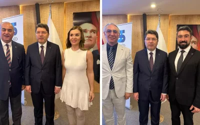 Adalet Bakanı Tunç, USKAİD Genel Kurulu’nda sürpriz ziyaret gerçekleştirdi
