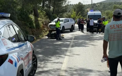 Bodrum’da trajik bir kaza: 16 yaşındaki motosikletli öldü