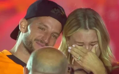 Dries Mertens, Galatasaray taraftarına duygusal bir veda yaşattı