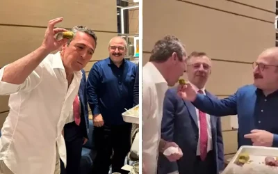 Ali Koç, Final Öncesi Varank’ın Baklavasını Yedi