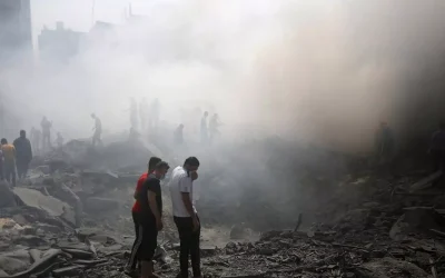 İsrail Ordusu Gazze’deki Sahra Hastanesine Saldırdı: Yaralılar Bulunuyor