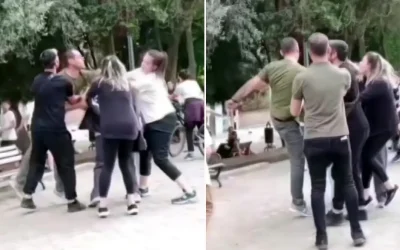 Çocuk Parkında Kadınlara Saldıran Şahıs Dehşet Saçtı