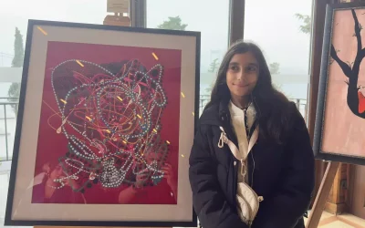 Zeynep Reyyan Gören’in İlk Sergisi: Küçük Bir Ressamın Başlangıcı