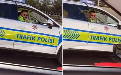 Trafik Polisi Son Uyarısını Yaptı! Bomba Anonsu Damada Geldi
