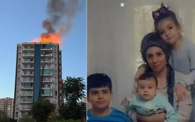 Apartman Yangınında Gözaltı Sayısı 5’e Çıktı: Anne ve 3 Çocuğunun Mezarı Açıldı