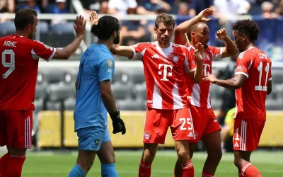 Bayern Münih, Auckland’a acımadı ve tam bir gol şovu sergiledi!