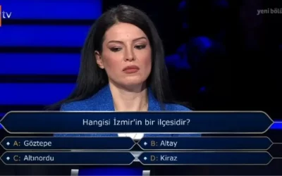 İzmir’in ilçelerinden biri hangisidir: Kiraz, Altınordu, Altay, Göztepe?