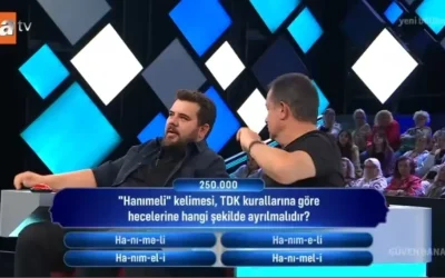 Hanımeli kelimesinin heceleri nasıl ayrılmalıdır TDK’ya göre?