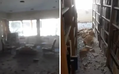 İsrail, İran Dışişleri Bakanlığı’na saldırdı: Görüntüler yıkımı gözler önüne seriyor