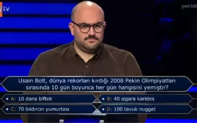 Usain Bolt’un 2008 Pekin Olimpiyatları’nda favori yemeği nedir?