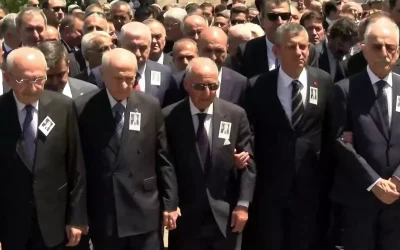 Altan Öymen’in cenazesinde unutulmayacak anlar